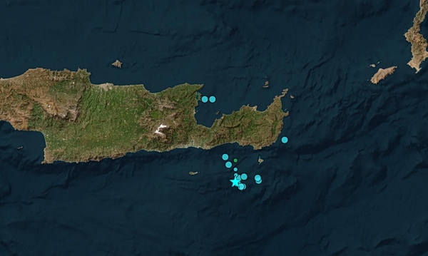 Κρήτη: Μεγάλης διάρκειας ο σεισμός των 5,7R στο Λασίθι – Ανησυχία για τους μετασεισμούς