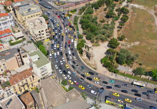 Κυκλοφοριακό κομφούζιο στους δρόμους – Στο «κόκκινο» η Αττική