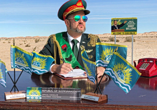 Slowjamastan: Ο Σουλτάνος της Ειρήνης μας καλωσορίζει στο φρέσκο σουρεαλιστικό μικροέθνος της Γης