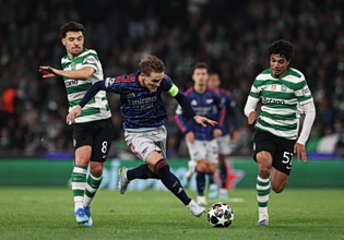 Σπόρτινγκ-‘Αρσεναλ 0-1: Χρυσή αλλαγή ο Χάβερτς για τους κανονιέρηδες, «χτύπησε» στο 90+1’