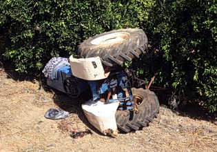 Τραγωδία στην Αρκαδία: Νεκρός άνδρας μετά από ανατροπή τρακτέρ