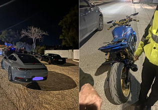 Διήμερη εξόρμηση της Τροχαίας Αττικής για κόντρες σε κεντρικούς δρόμους στα Νότια Προάστια