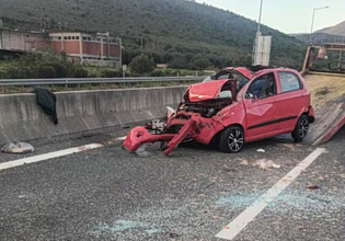 Σοβαρό τροχαίο με δύο τραυματίες στην Ιόνια Οδό