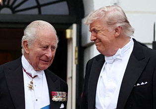 Επίσκεψη Καρόλου στις ΗΠΑ: Οι καμουφλαρισμένες απαντήσεις του Βρετανού μονάρχη στον Τραμπ