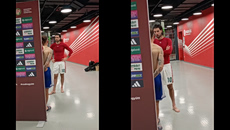 Τσιμίκας και Σομποσλάι τα είπαν μετά το Ουγγαρία-Ελλάδα (vid)