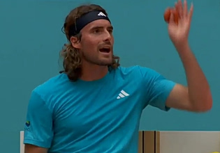 Ξέφυγε στη Μαδρίτη ο Στέφανος Τσιτσιπάς: Ακραίοι χαρακτηρισμοί κατά τη διάρκεια αγώνα (vid)