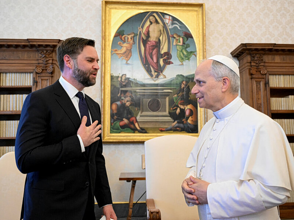 Ο Βανς υποδεικνύει στον πάπα Λέοντα να ασχολείται με πνευματικά και «ηθικά ζητήματα»