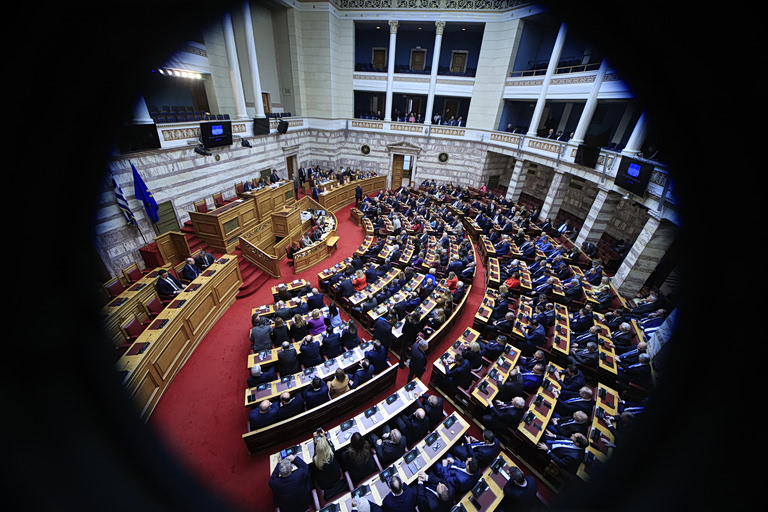 Βουλή: Ξεκινά η κοινοβουλευτική διαβολοβδομάδα της Νέας Δημοκρατίας