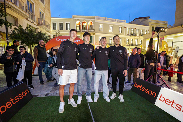 Το Betsson Trophy Tour ξεσήκωσε το Ηράκλειο