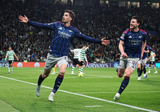 Σπόρτινγκ-‘Αρσεναλ 0-1: Χρυσή αλλαγή ο Χάβερτς για τους κανονιέρηδες, «χτύπησε» στο 90+1’