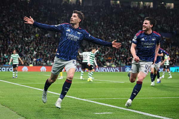 Σπόρτινγκ-‘Αρσεναλ 0-1: Χρυσή αλλαγή ο Χάβερτς για τους κανονιέρηδες, «χτύπησε» στο 90+1’ (vid)