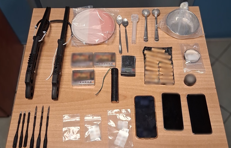 Συλλήψεις στη Χαλκίδα για αρχαία, ναρκωτικά και όπλα