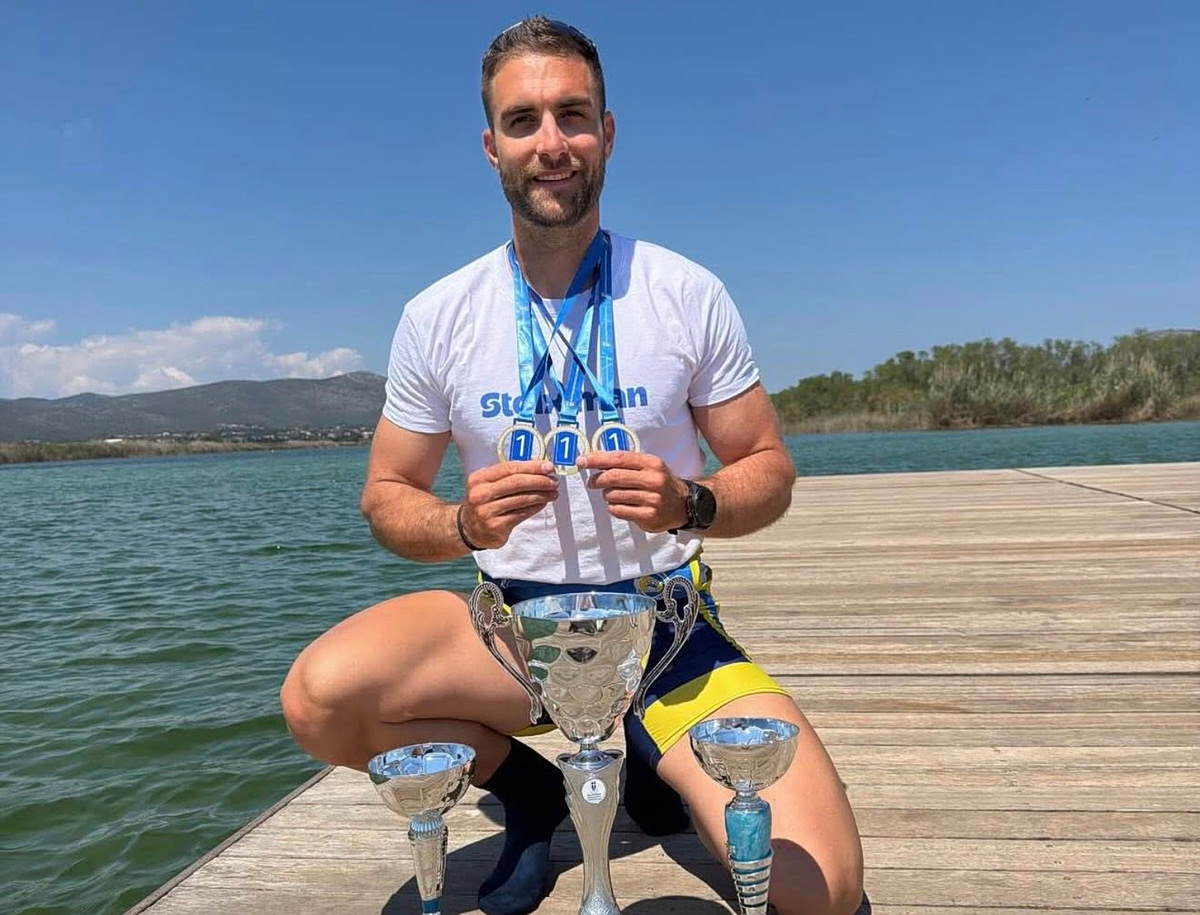 Στέφανος Ντούσκος: Το αστέρι του έλαμψε και στο Πανελλήνιο Πρωτάθλημα κωπηλασίας