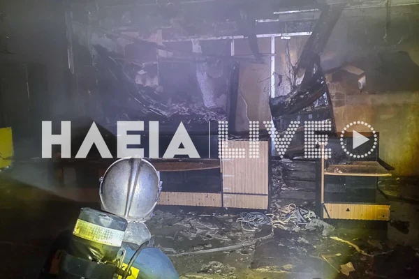 Εξιχνιάστηκε υπόθεση εμπρησμού καταστήματος στη Γαστούνη – Πέντε κατηγορούμενοι, ανάμεσά τους τρεις ανήλικοι