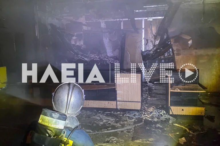 Εξιχνιάστηκε υπόθεση εμπρησμού καταστήματος στη Γαστούνη – Πέντε κατηγορούμενοι, ανάμεσά τους τρεις ανήλικοι