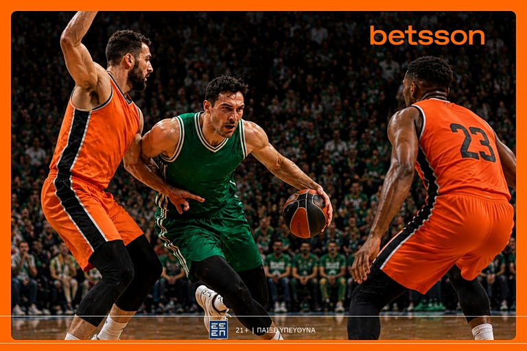 Betsson: Παναθηναϊκός-Βαλένθια με Σούπερ Ενισχυμένες Αποδόσεις στην Betsson