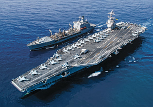 Το αμερικανικό αεροπλανοφόρο USS Gerald Ford εγκατέλειψε την Μεσόγειο
