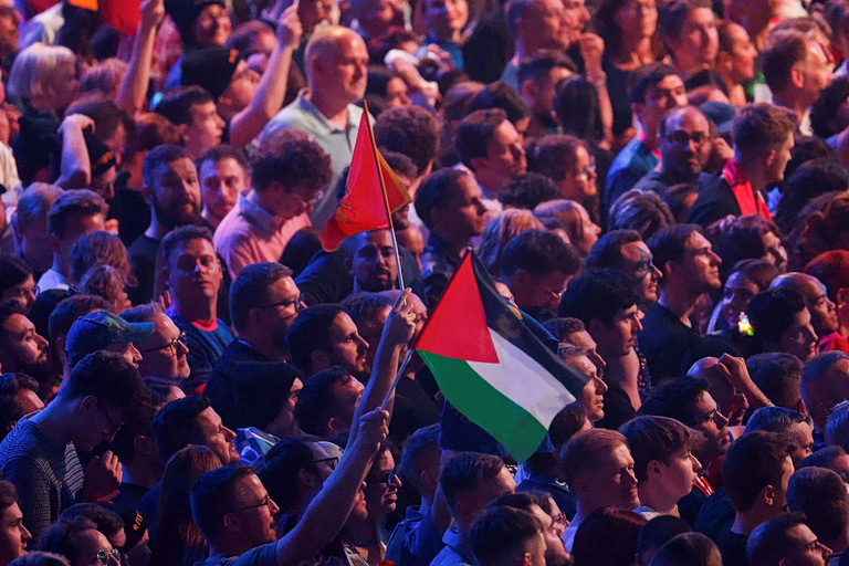 Eurovision 2026: Συνθήματα υπέρ της Παλαιστίνης στην εμφάνιση του Ισραήλ – Συνελήφθη άτομο από το κοινό