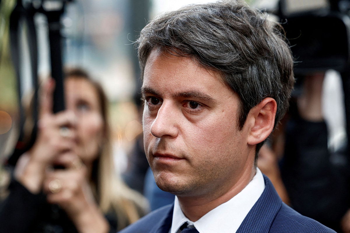 Γαλλία: Ο πρώην πρωθυπουργός της Γαλλίας Γκαμπριέλ Ατάλ δήλωσε ότι θα είναι υποψήφιος στις προεδρικές εκλογές