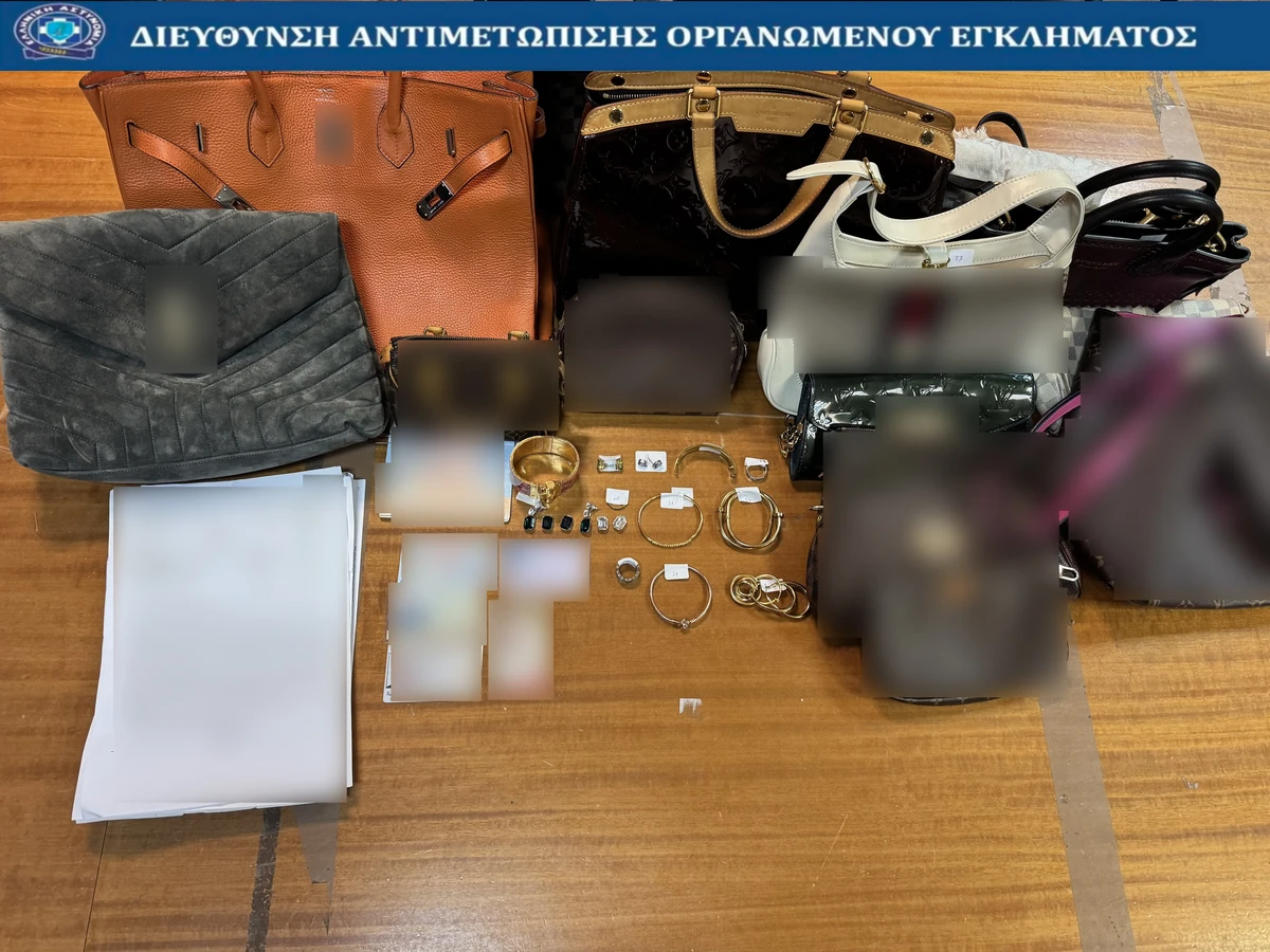 Σπείρα «εγκληματικού τουρισμού» έκανε διαρρήξεις σε πολυτελείς οικίες στην Αττική – Εξιχνιάστηκε κλοπή 1,5 εκατ. ευρώ