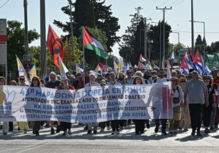 Σε εξέλιξη η 43η Μαραθώνια Πορεία Ειρήνης – Τερματισμός και συναυλία στο Σύνταγμα στις 20:00