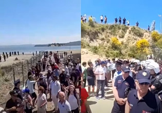 Σοβαρά επεισόδια στην Αλβανία όταν πολίτες προσπάθησαν να μπλοκάρουν έργα σε προστατευόμενη παράκτια ζώνη