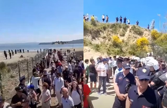 Σοβαρά επεισόδια στην Αλβανία όταν πολίτες προσπάθησαν να μπλοκάρουν έργα σε προστατευόμενη παράκτια ζώνη