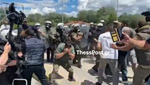 Προμαχώνας: Επίθεση των ΜΑΤ στους αγρότες στο τελωνείο