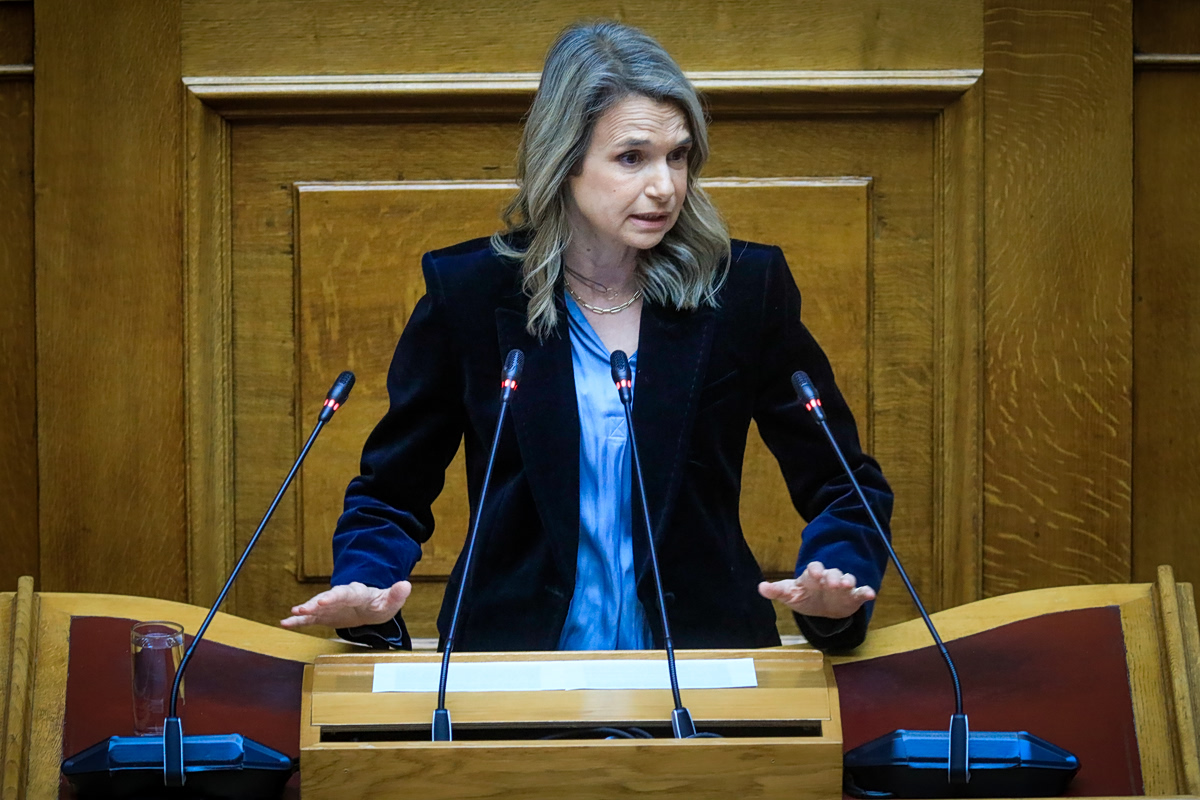 Αποστολάκη: Η κυβέρνηση δεν μπορεί να εμφανίζεται ως προστάτης των νοικοκυριών