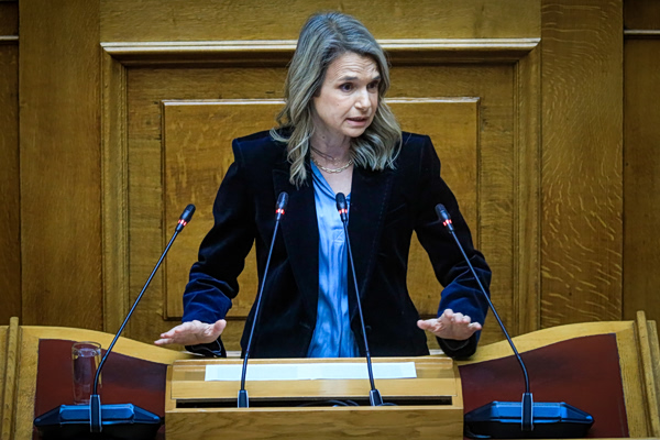 Αποστολάκη: Η κυβέρνηση δεν μπορεί να εμφανίζεται ως προστάτης των νοικοκυριών