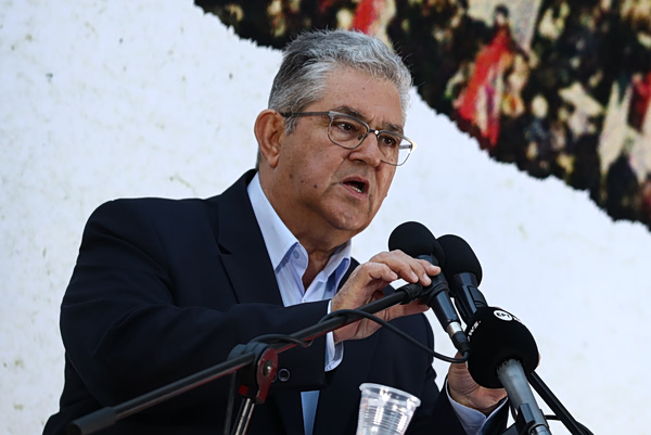 Κουτσούμπας: Ο λαός έχει ανάγκη να απαλλαγεί από την κυβέρνηση Μητσοτάκη και τους επίδοξους διαχειριστές
