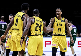 Μάλαγα – ΑΕΚ 65-78: Στον τελικό του BCL η «Ένωση» με σούπερ Μπάρτλεϊ!