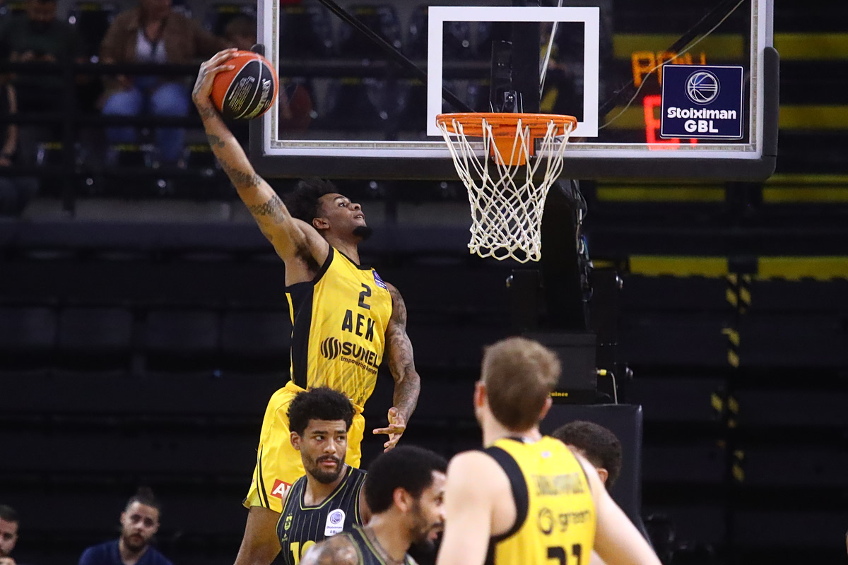 ΑΕΚ – Άρης Betsson 87-81: Δυσκολεύτηκε, αλλά έκανε το 1-0 η Ένωση