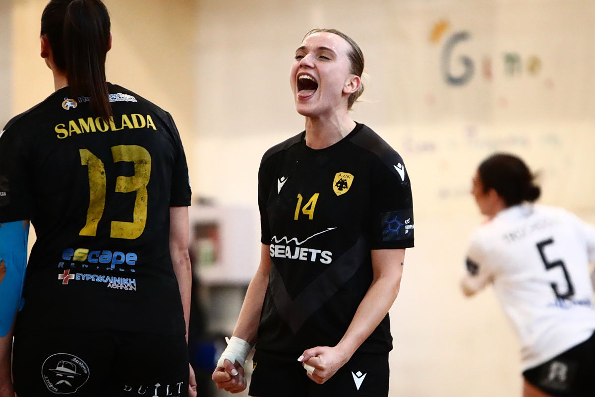 ΑΕΚ – ΠΑΟΚ 37-36: Προβάδισμα τίτλου για την Ένωση, έκανε το 1-0 στους τελικούς του πρωταθλήματος (vid)
