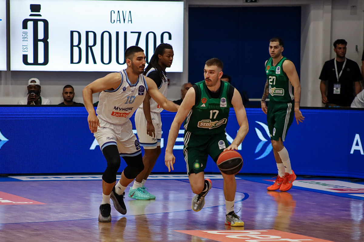 Μύκονος Betsson – Παναθηναϊκός 76-90: Πέρασε στα ημιτελικά με «σκούπα»