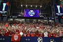 Όλα κόκκινα στο «Τ-Center»: Φανταστική ατμόσφαιρα από χιλιάδες οπαδούς του Ολυμπιακού  (pics)