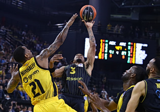 ΑΕΚ – Άρης Betsson 102-99: Πρόκριση «θρίλερ» για την «Ενωση», κόντρα στον Ολυμπιακό στα ημιτελικά