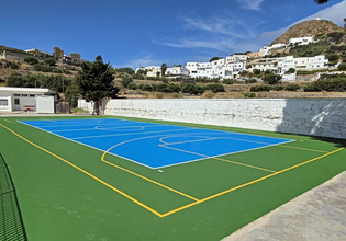 Ανακαινίστηκαν και παραδίδονται σε χρήση τα γήπεδα του Δημοτικού Σταδίου Μήλου