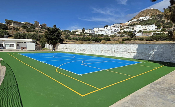 Ανακαινίστηκαν και παραδίδονται σε χρήση τα γήπεδα του Δημοτικού Σταδίου Μήλου