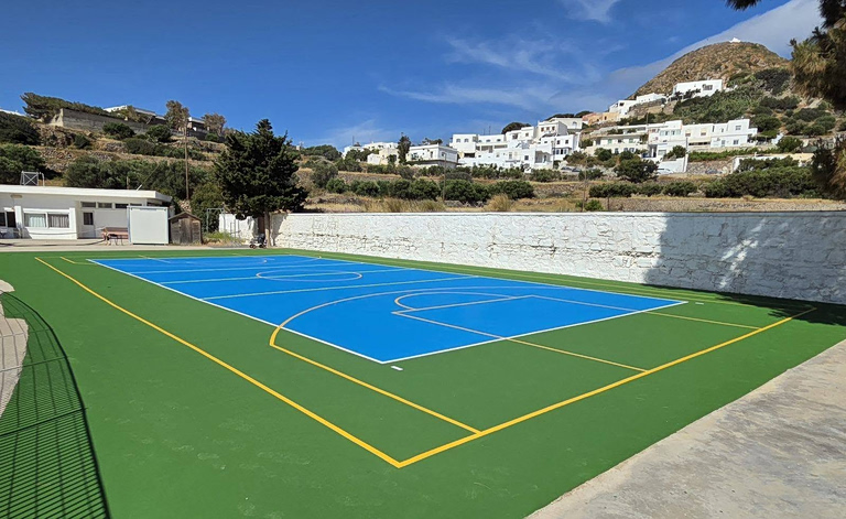 Ανακαινίστηκαν και παραδίδονται σε χρήση τα γήπεδα του Δημοτικού Σταδίου Μήλου