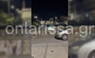 Λάρισα: Πετούσαν πέτρες, μπουκάλια και νερομπαλόνια σε διερχόμενα αυτοκίνητα – Δείτε βίντεο