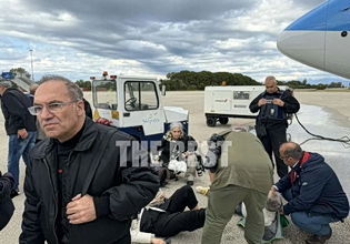 Άραξος: Έρευνα για τα αίτια της πτώσης της σκάλας στο αεροδρόμιο