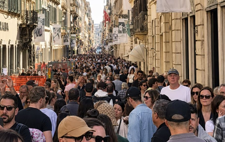 Υπερτουρισμός: Σκηνές χάους σε Ποζιτάνο και Ρώμη