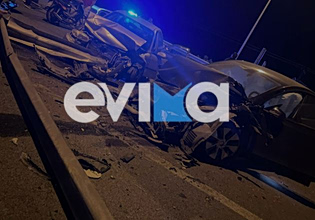 Σοβαρό τροχαίο στο Σχηματάρι – Τρεις τραυματίες