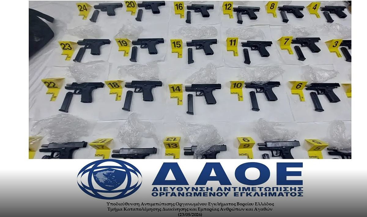 Θράκη: Κύκλωμα διακινούσε όπλα «φαντάσματα» στην τουρκική μαφία – Δύο συλλήψεις
