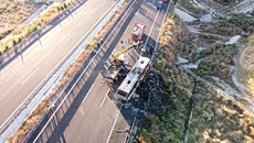 Τουρκία: Λεωφορείο τυλίχτηκε στις φλόγες μετά από σύγκρουση – 8 νεκροί ανάμεσά τους ένα 9 μηνών βρέφος