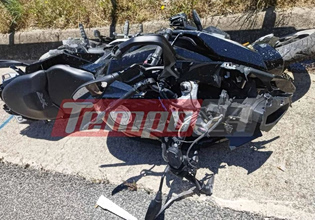 Πάτρα: Θανατηφόρο τροχαίο με μηχανή – Νεκρός 20χρονος, σε κρίσιμη κατάσταση 46χρονος