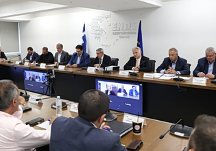 Στο Διοικητικό Συμβούλιο της Ένωσης Περιφερειών Ελλάδος ο Υπουργός Εσωτερικών
