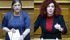 Άγριος καυγάς Κωνσταντοπούλου – Κομνηνάκα (ΚΚΕ) στη Βουλή: «Είσαι ξεφτιλισμένη» – «Οι φασίστες μιλάνε έτσι…»