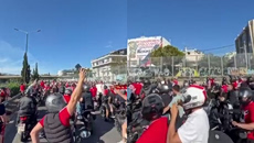 «Ερυθρόλευκος» ο Κηφισός από τους οπαδούς του Ολυμπιακού